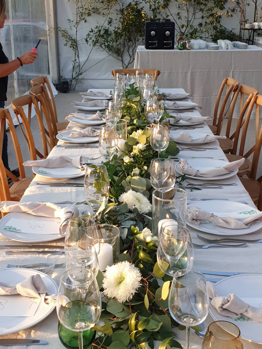 Mise à disposition d'une tente pour un mariage  